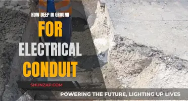 Electrical Conduit Installation: Digging Depth for Safety