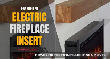The Depth of Electric Fireplace Inserts: How Deep Do They Go?