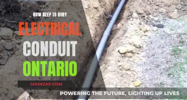 Burying Electrical Conduit: Ontario's Depth Requirements and Recommendations