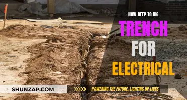 Digging Trenches for Electrical Work: How Deep Should You Go?