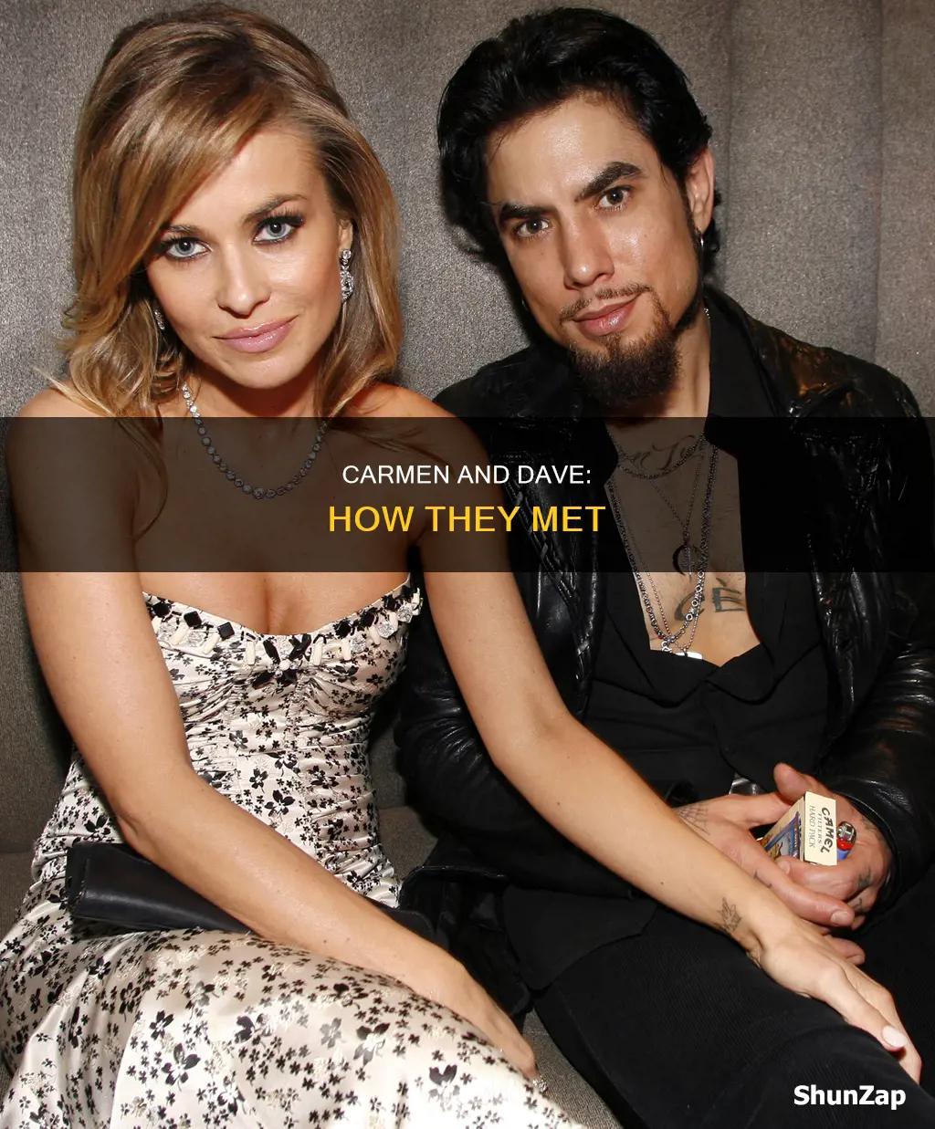 how did dave navarro meet carmen electra