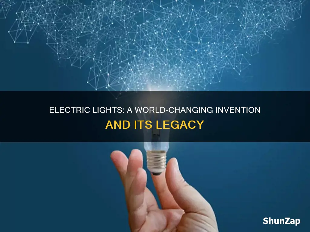 how did electric light change the world