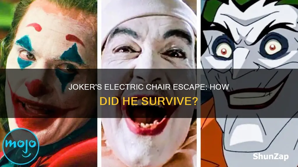 how did joker live through electric chair