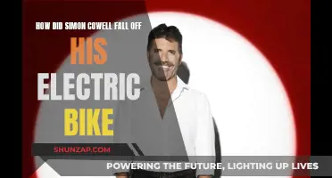 Electric Bike Accident: Simon Cowell's Unfortunate Fall