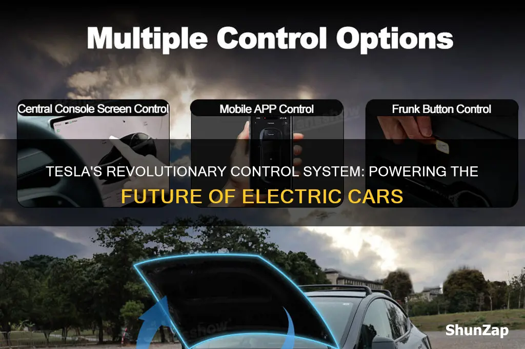 how did tesla control the electric cars