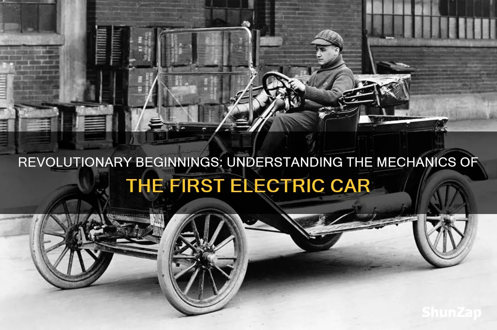 how did the first electric car work