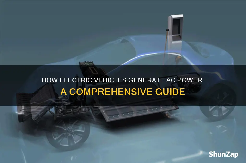 how do all electric cars make ac