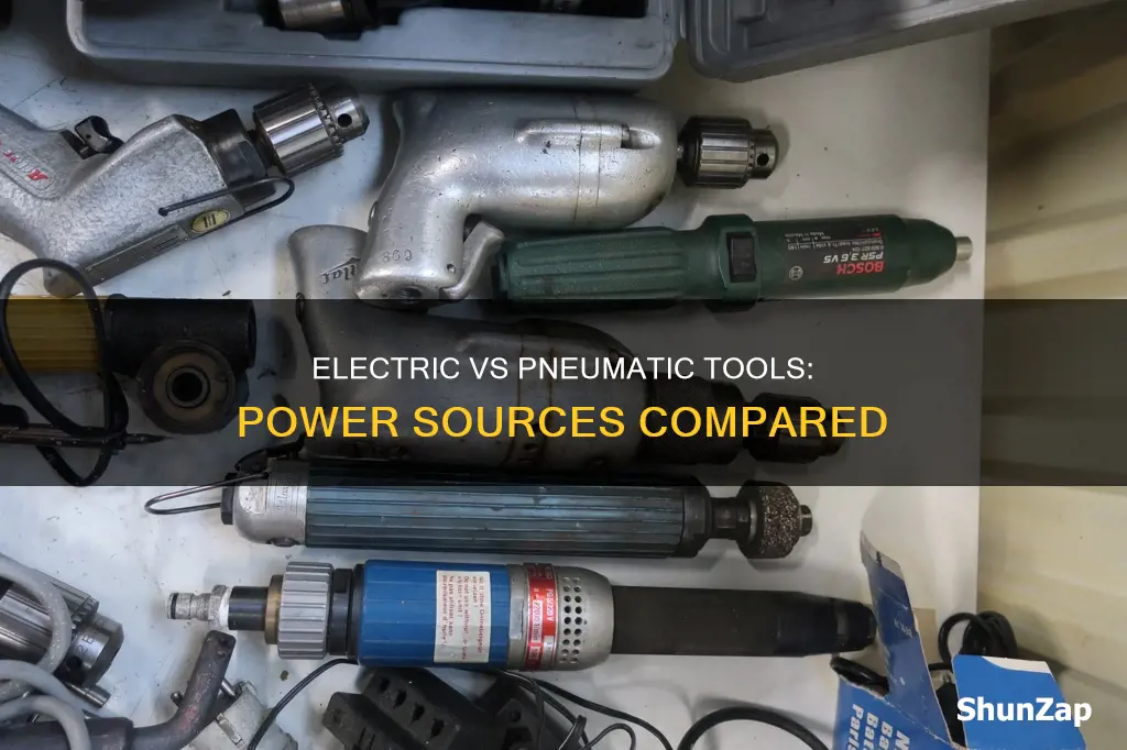 how do electric and pneumatic tools differ