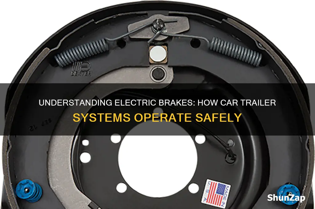 how do electric brakes work on a car trailer