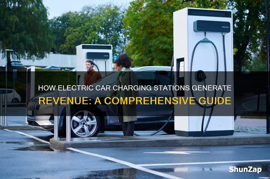 how do electric car charging stations make money