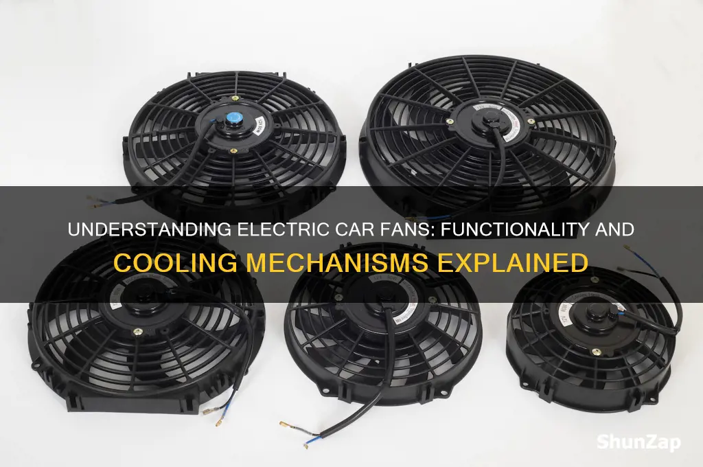 how do electric car fans work