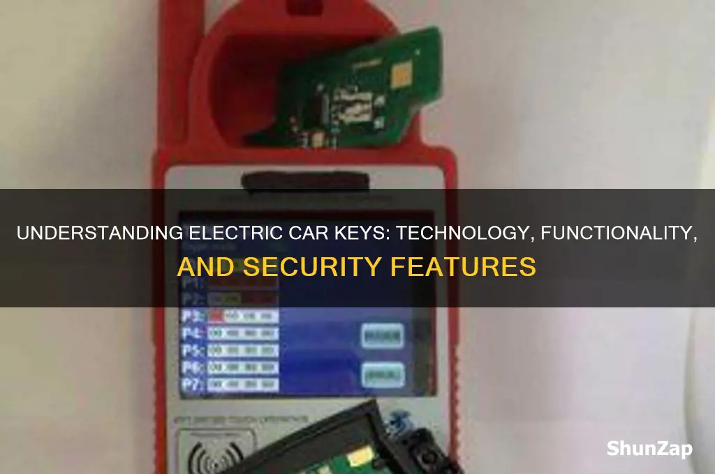 how do electric car keys work