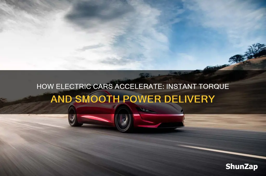 how do electric cars accelerate