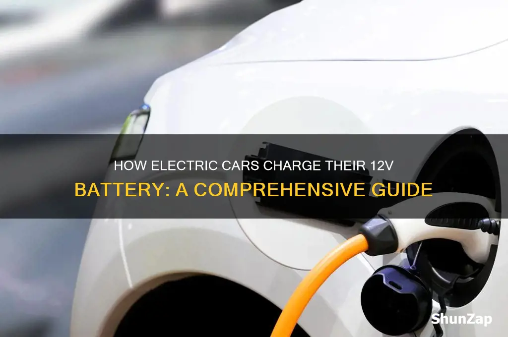 how do electric cars charge 12v battery