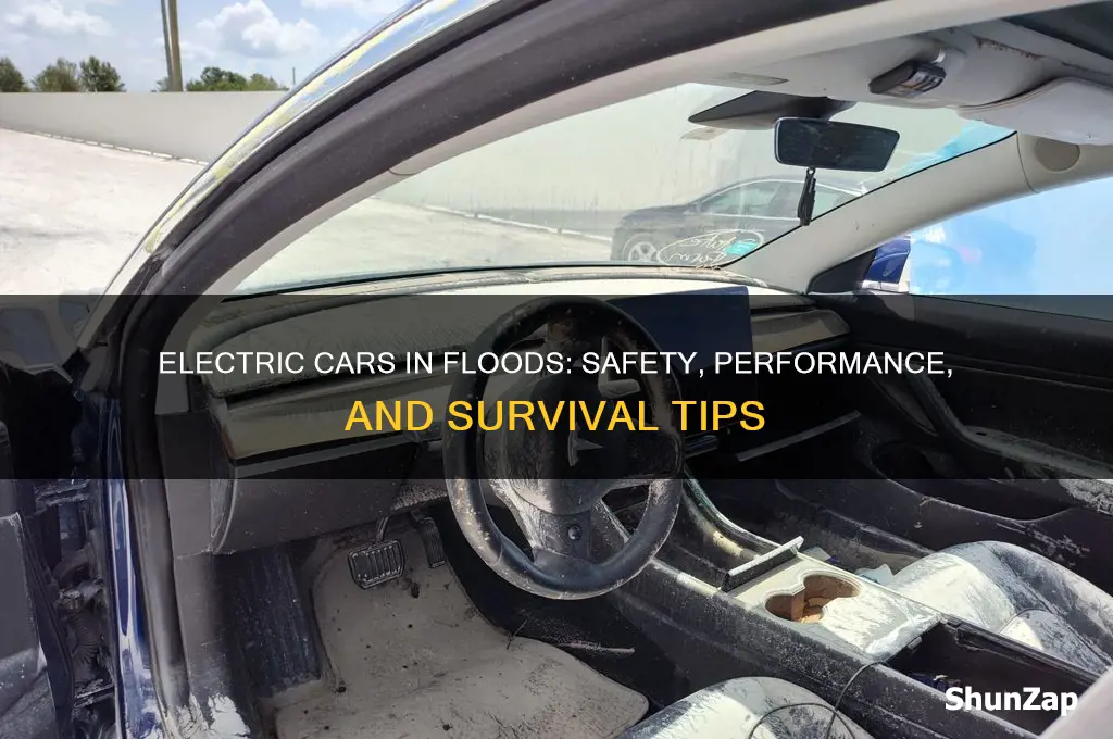 how do electric cars cope with floods