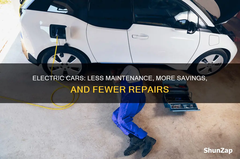 how do electric cars equal fewer repairs