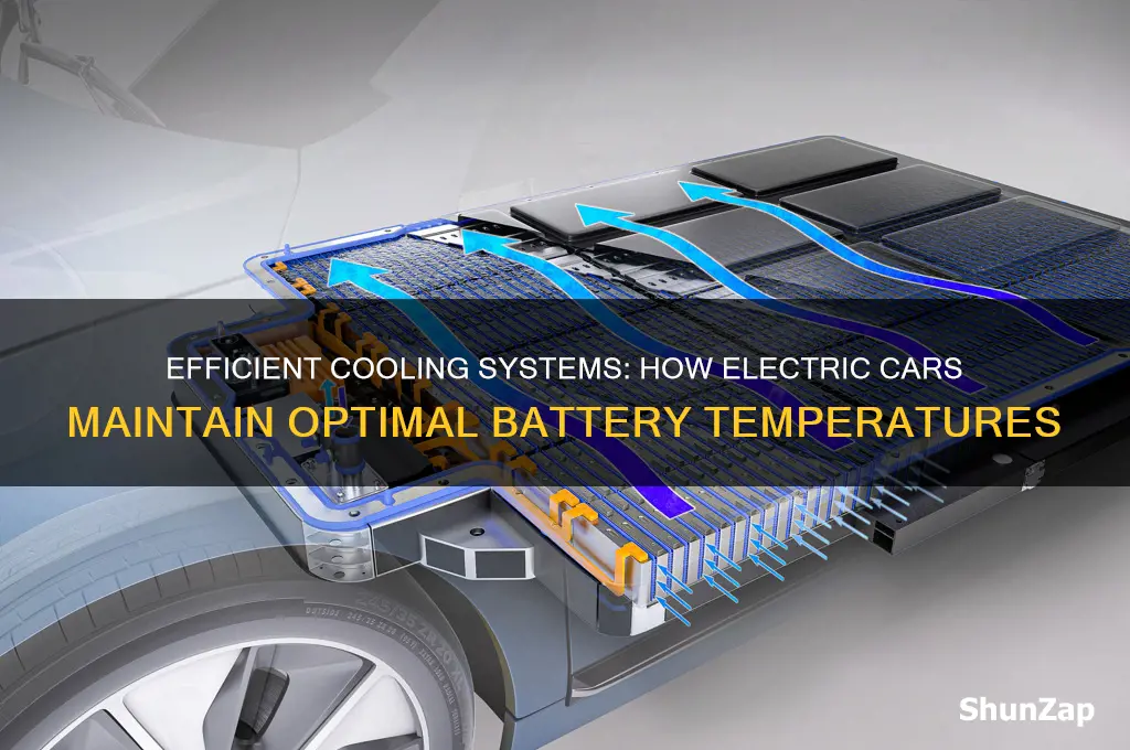 how do electric cars keep the battery cool