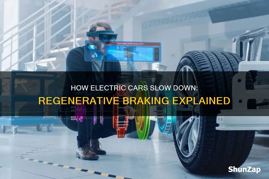 how do electric cars slow down