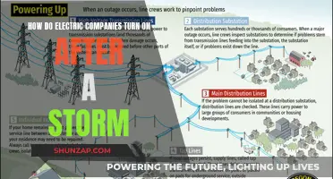 Electric Companies: Restoring Power After a Storm