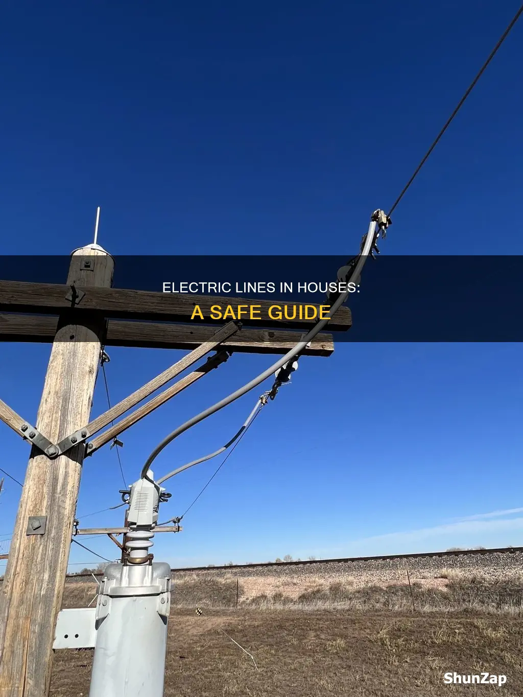 how do electric lines run in hose