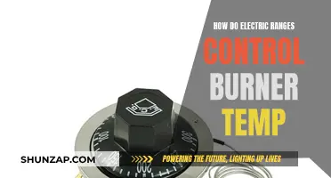 Electric Ranges: Controlling Burner Temperature Perfectly