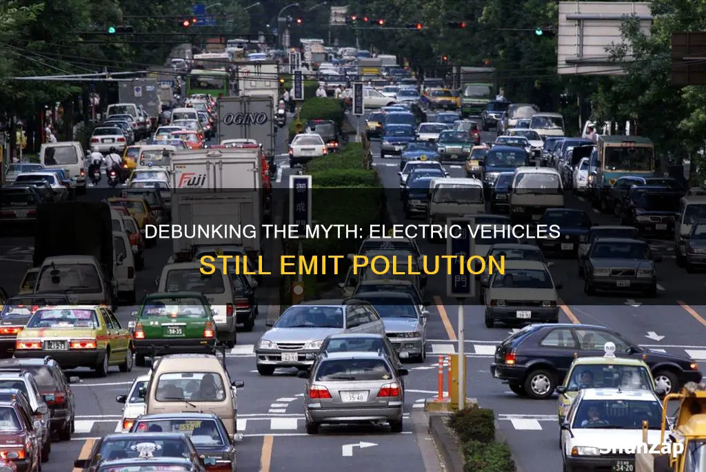 how do electric vehicles produce emissions