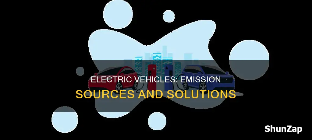 how do electric vehicles produce emissions