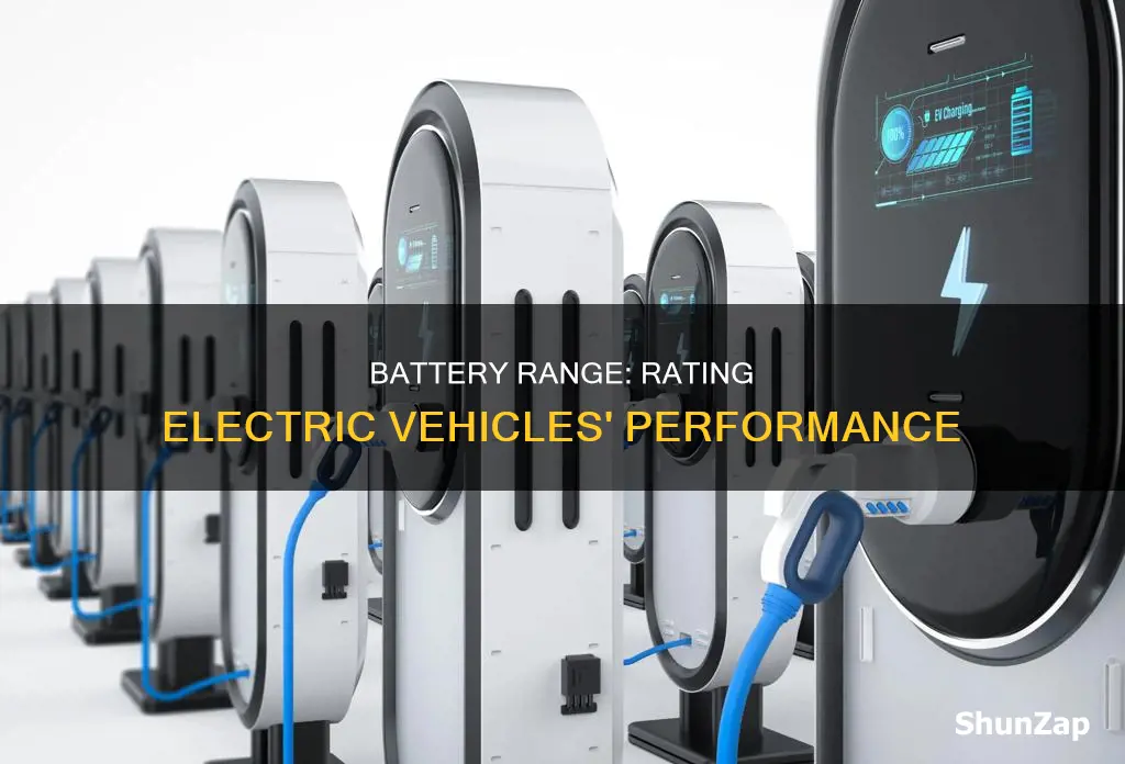 how do electric vehicles rate by battery range