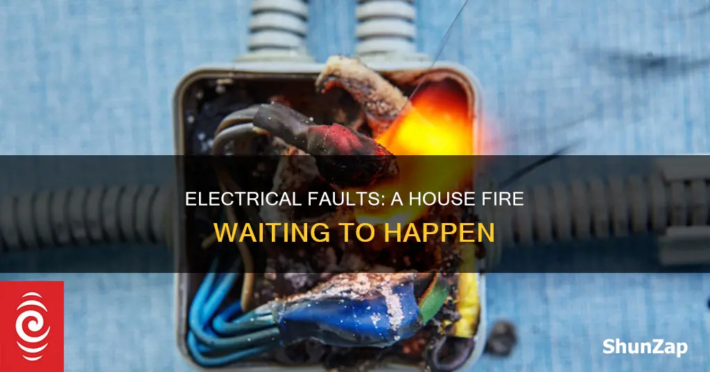 how do electrical faults cause house fires