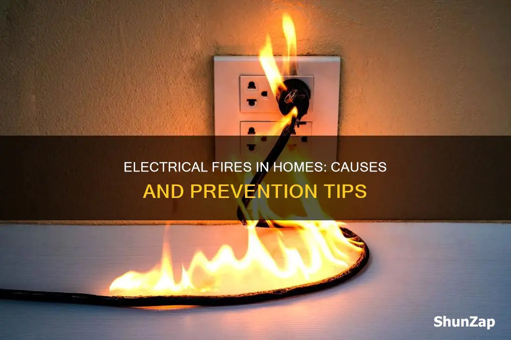 how do electrical fires start in homes