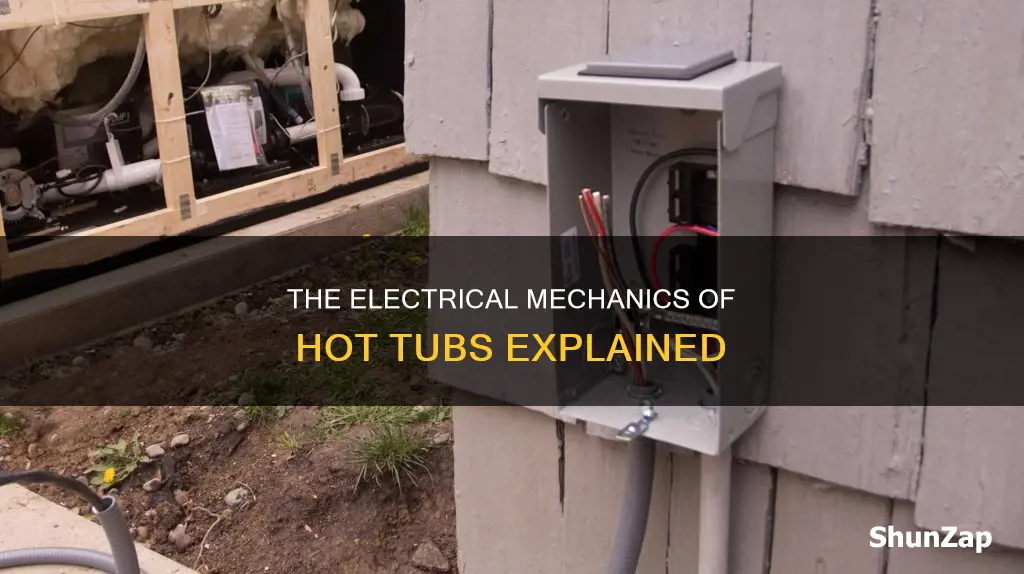 how do hot tubs connected to electricity