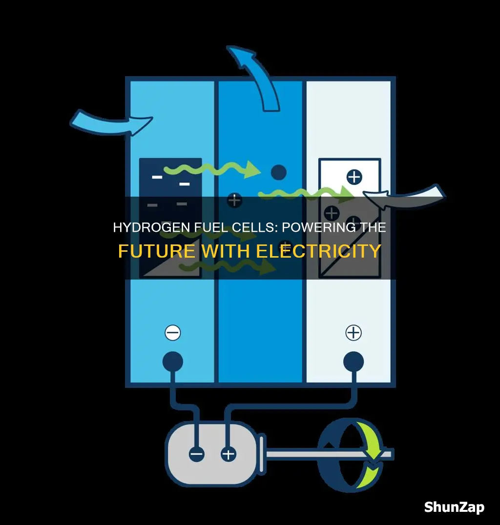how do hydrogen fuel cells create electricity