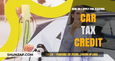 Unlocking Electric Car Tax Credits: A Step-by-Step Application Guide