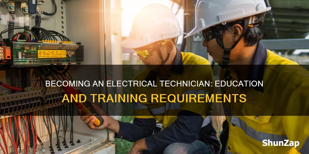 how do i become an electrical technician