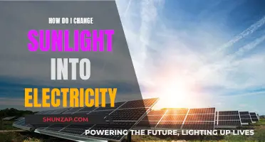 Sunlight to Electricity: Powering Our Future with Solar Energy