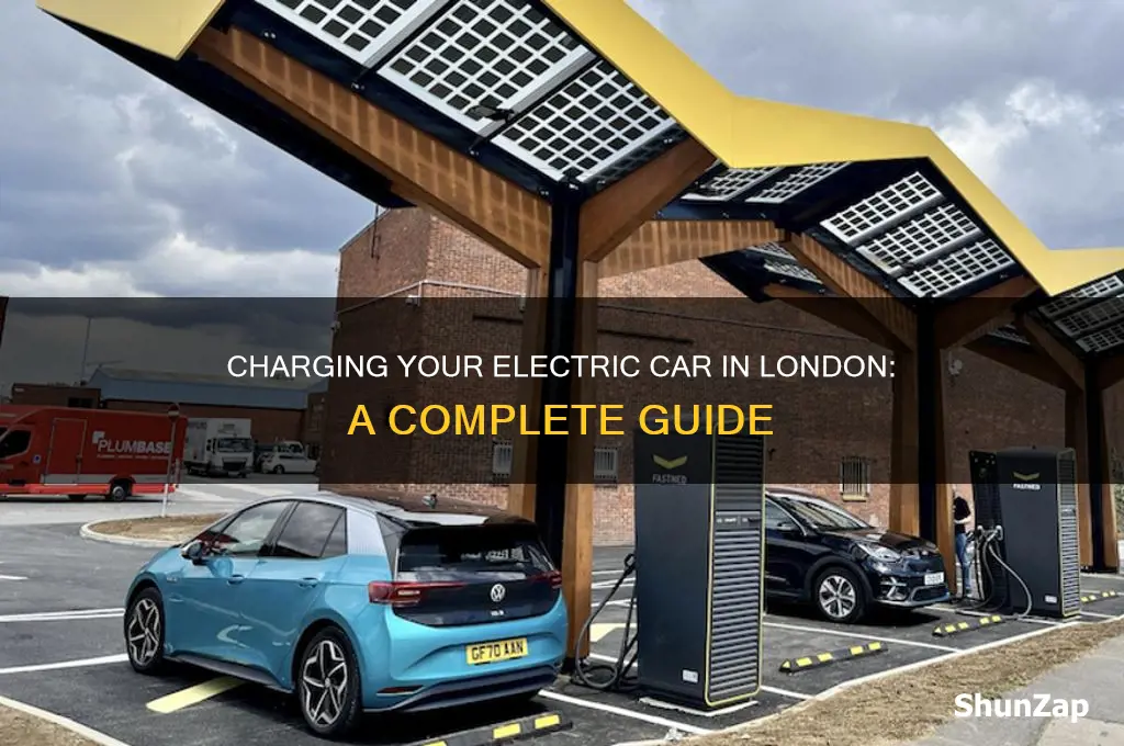 how do i charge my electric car in london