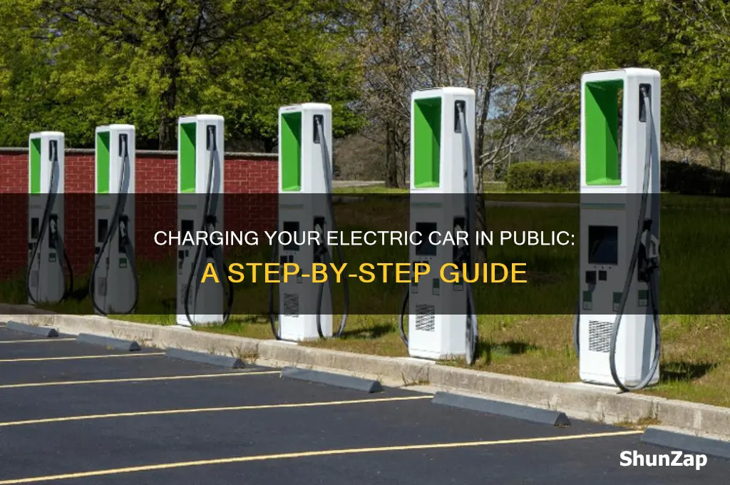 how do i charge my electric car in public