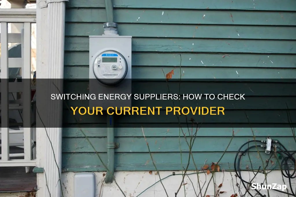 how do i check my electricity supplier
