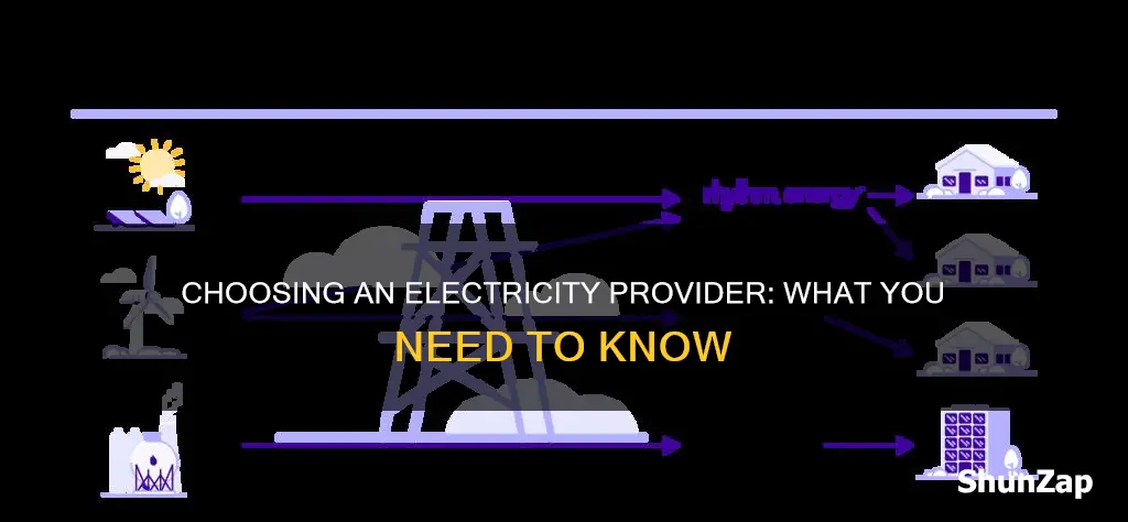 how do i choose an electricity provider