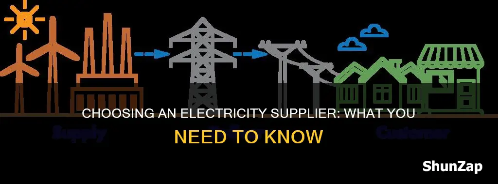 how do i choose my electricity supplier