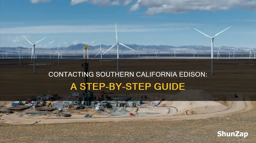 how do i contact southern california edison