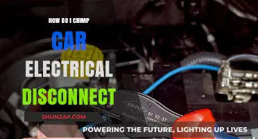 Mastering Car Electrical Disconnect Crimping: A Step-by-Step Guide
