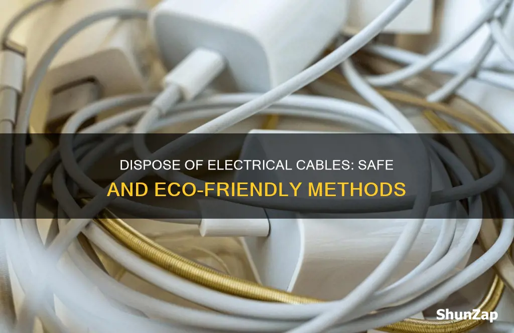 how do i dispose of electrical cables
