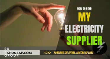 Switching Off: Ending Your Electricity Supplier Contract