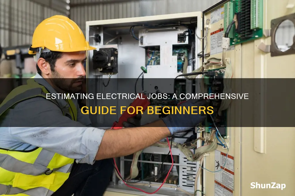 how do i estimate an electrical job