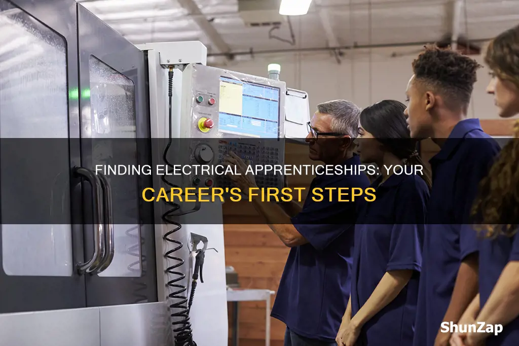 how do i find an electrical apprenticeship