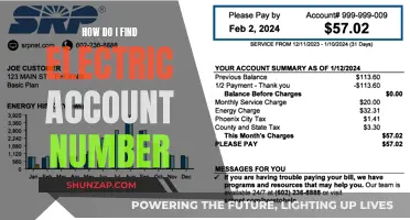 Finding Your Electric Account Number: A Simple Guide