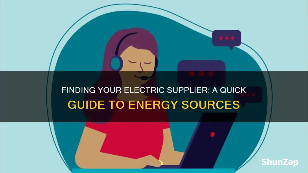 how do i find my electric supplier