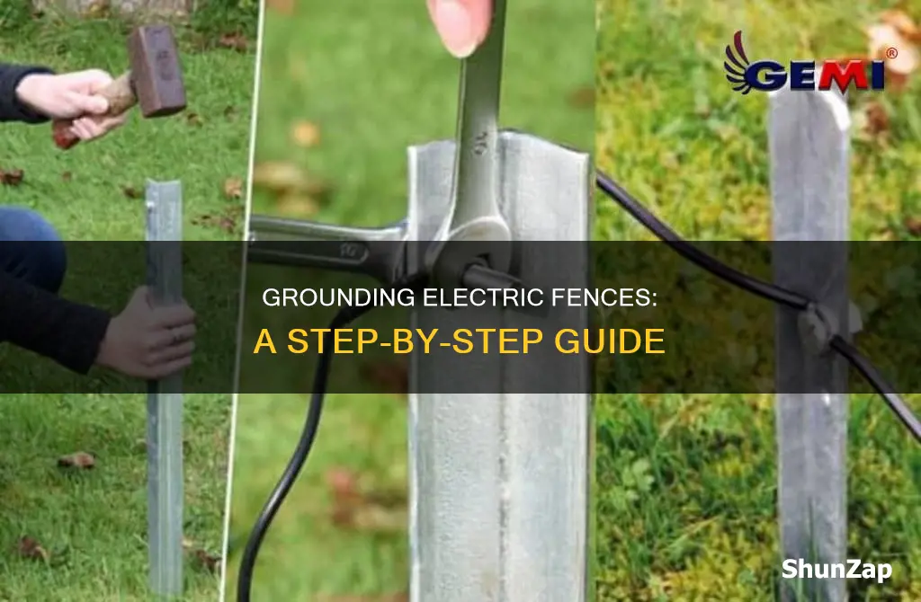 how do i ground an electric fence