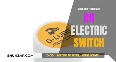 Lubricating Electric Switches: A Step-by-Step Guide
